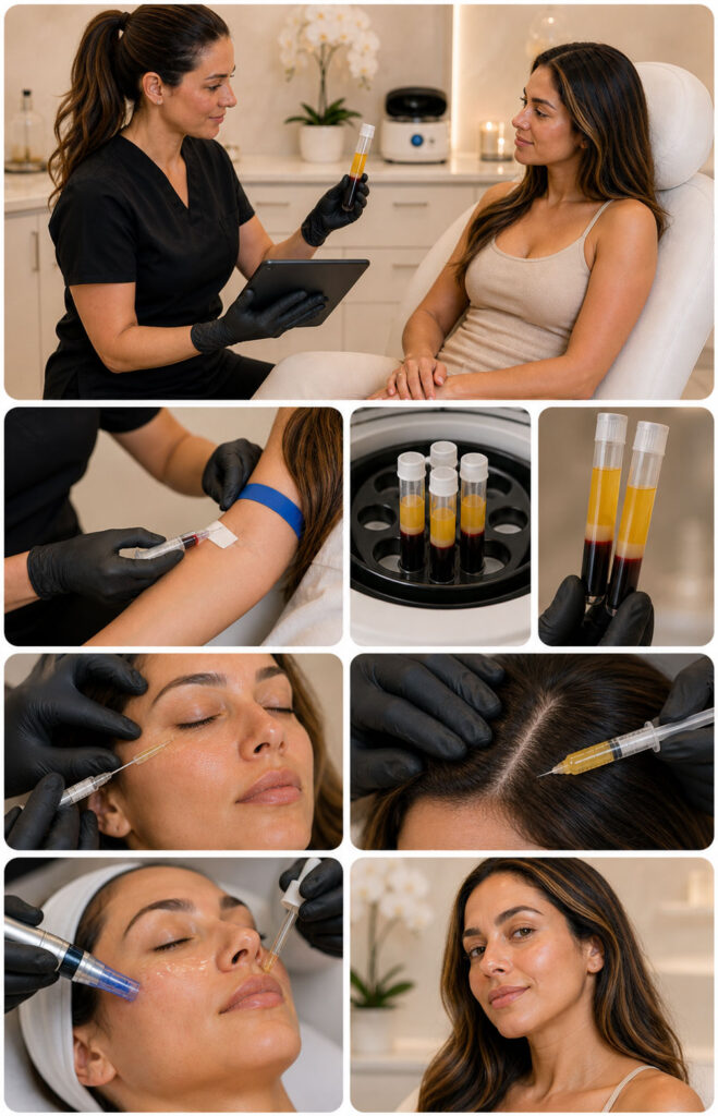 What to Expect During PRP and PRF Treatment Process